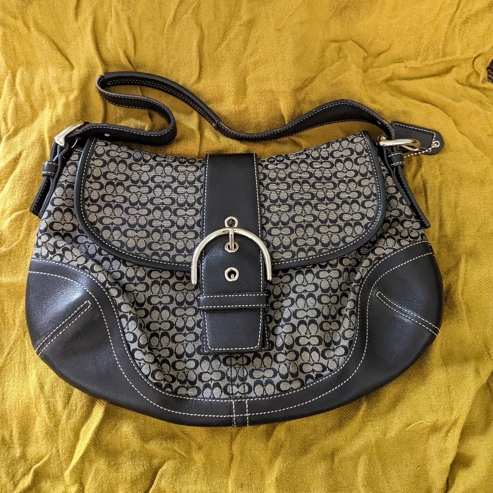Coach Mini-Signature Shoulder Bag